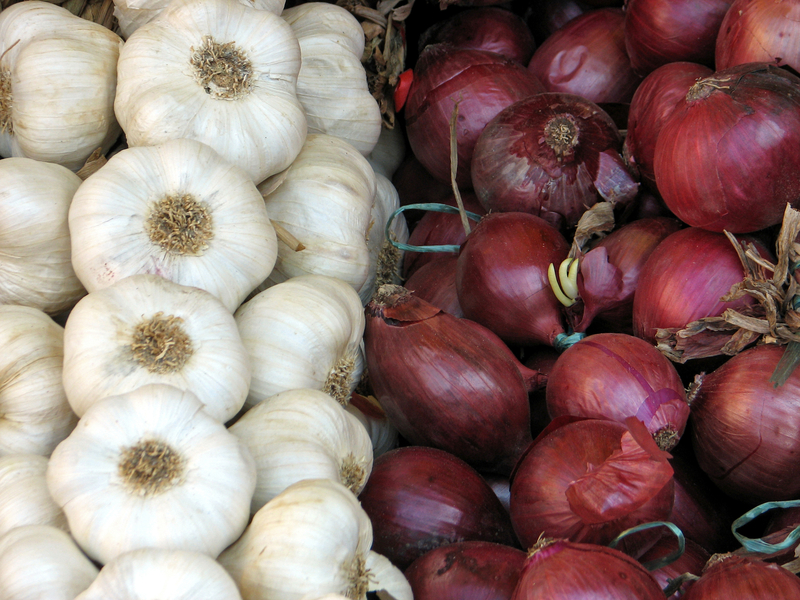 How to storage onion and garlic