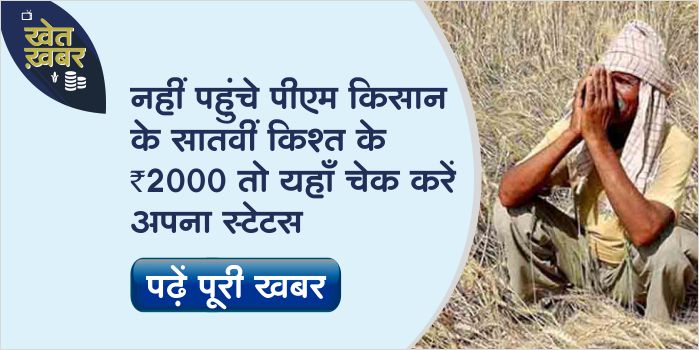 7th installment of PM Kisan has started reaching the accounts of farmers