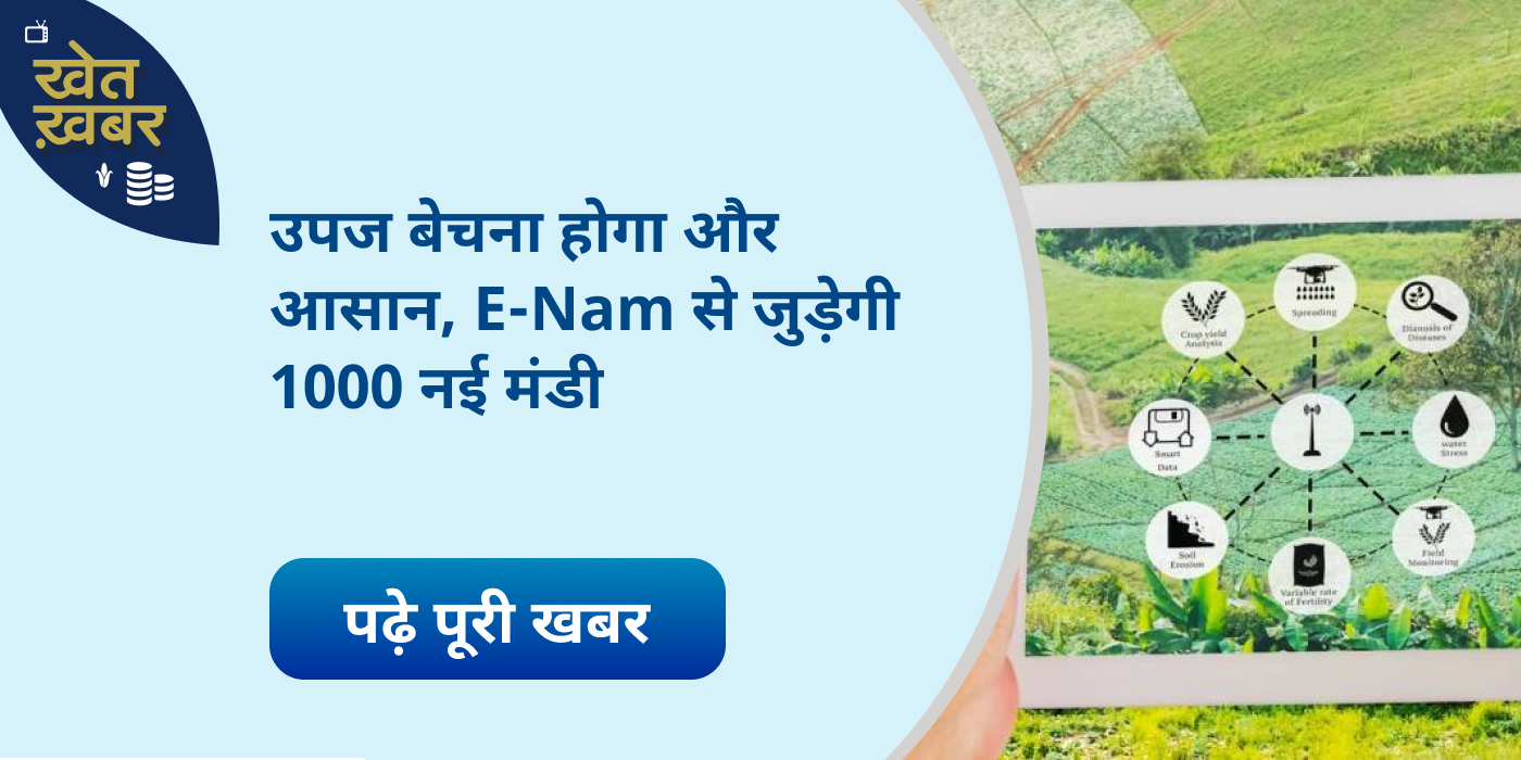 Online portal E-Nam will connect 1000 new mandis