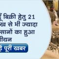 More than 21 lakh farmers of MP got registration done for sale of wheat on MSP