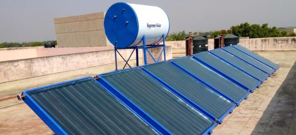 50 percent subsidy on installing solar water heater plant