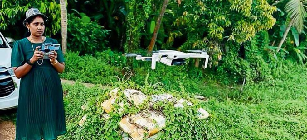 Women will operate drones in the fields